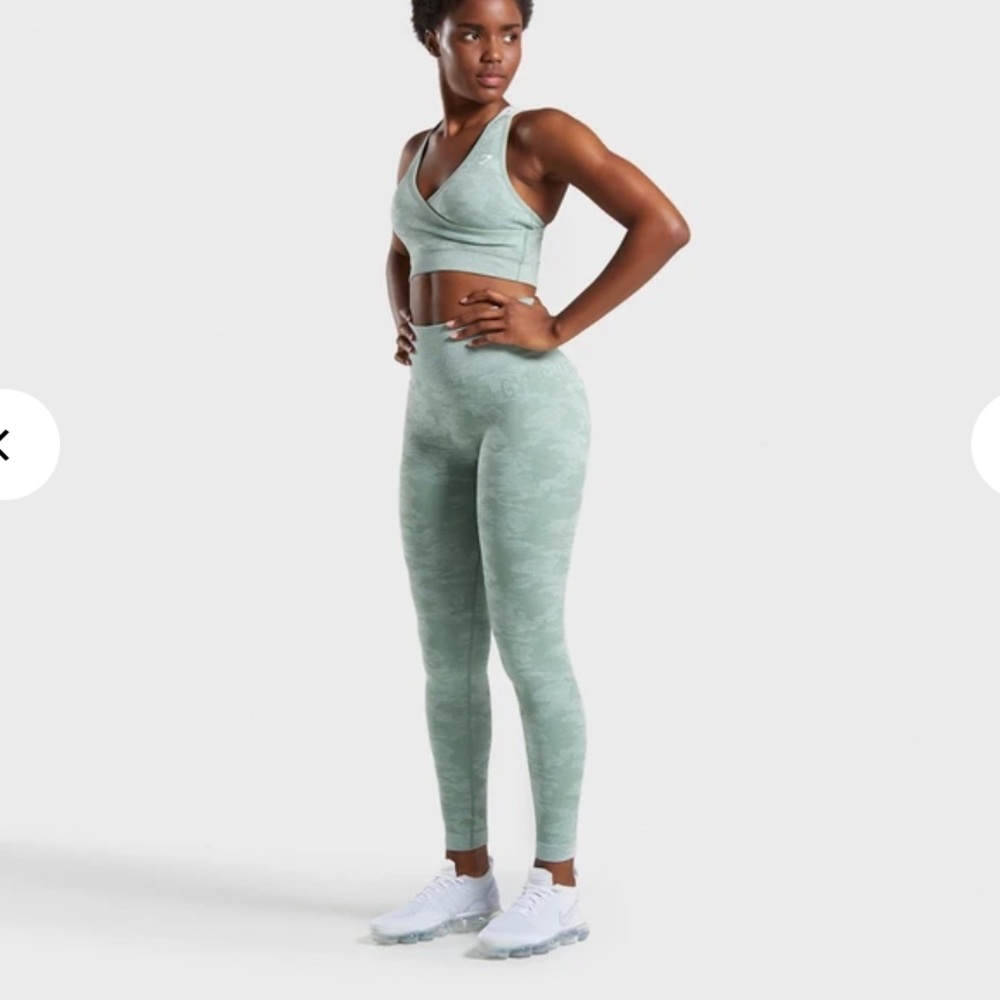 Gymshark Camo Seamless Set